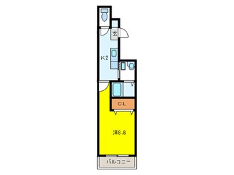 間取図 フジパレス鶴見Ⅱ番館