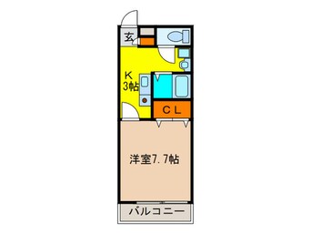 間取図 アム－ル花