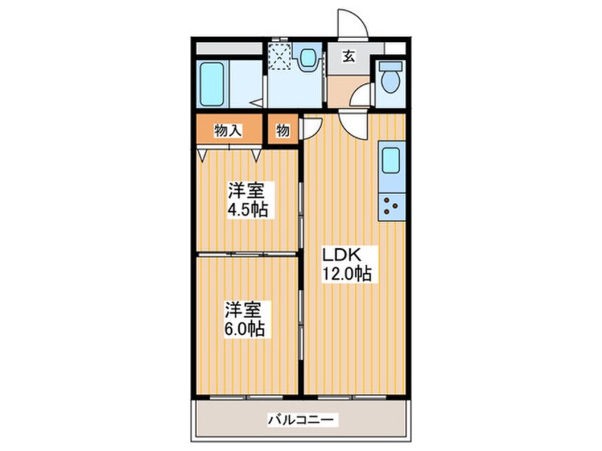 間取図 富士マンション１