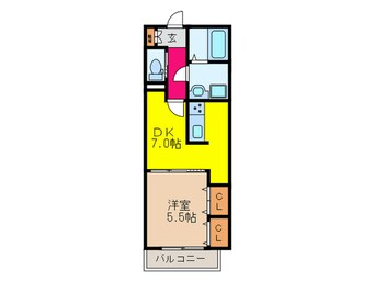 間取図 ケーティーハイツA棟
