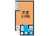 Villagehill喜里川 1Rの間取り