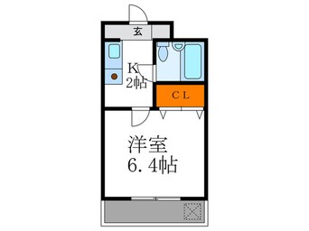 間取図 森ﾏﾝｼｮﾝⅦ