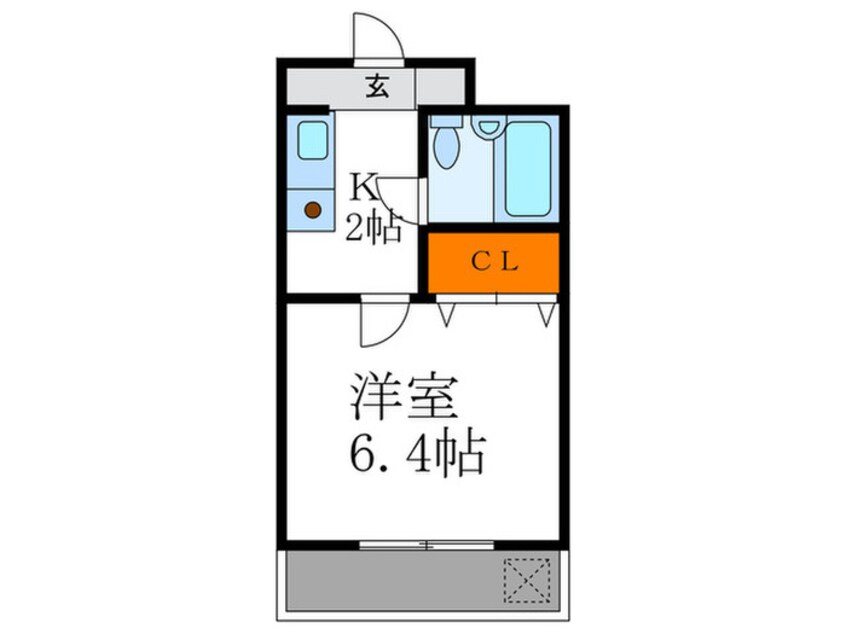 間取図 森ﾏﾝｼｮﾝⅦ