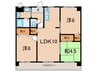ポートパレ 3LDKの間取り