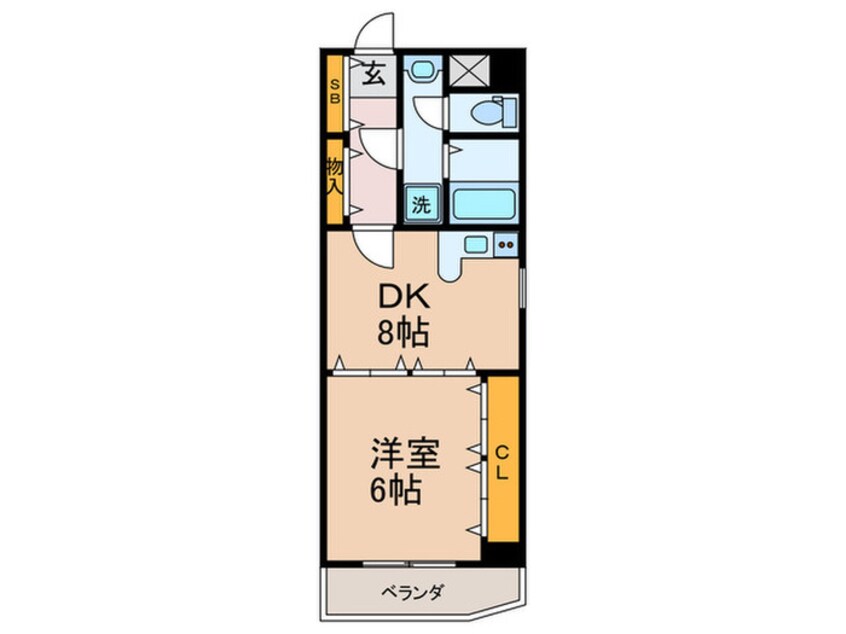 間取図 宮之阪ウェ－ブ