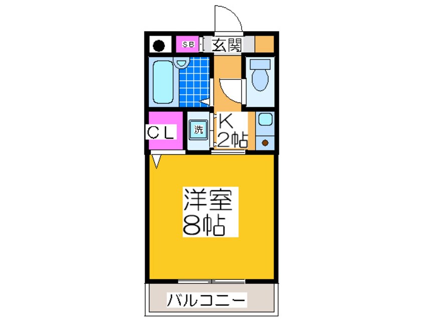 間取図 ソフィア新北島