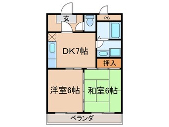 間取図 ノ－スパレス２７