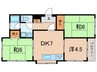 ベップハイツ 3DKの間取り