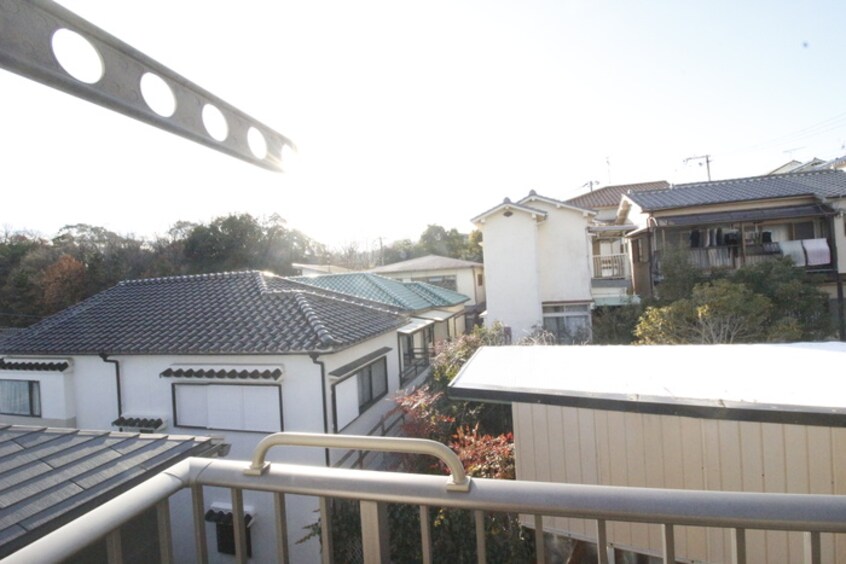 室内からの展望 長尾ハイツ