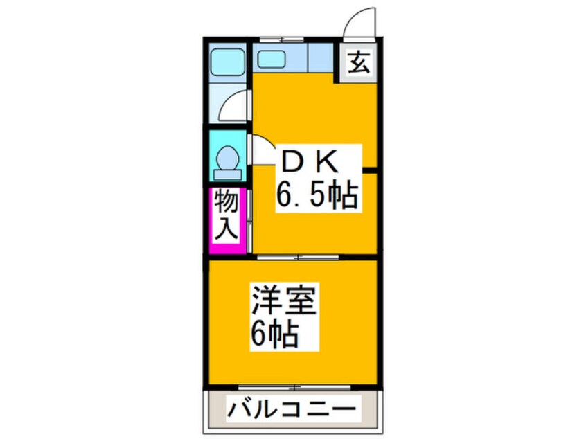 間取図 南愛マンション