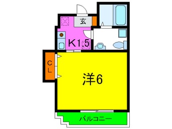 間取図 エトワール王子