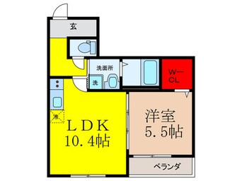 間取図 フジパレス光陽