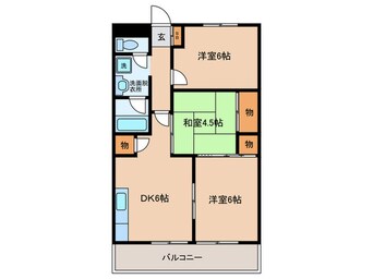 間取図 コーポ柏原