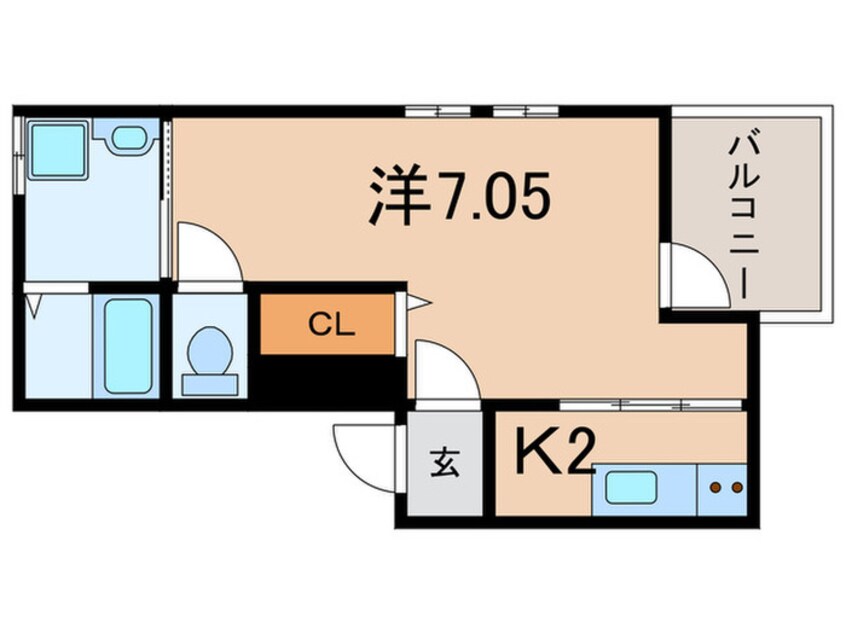 間取図 フィオーレ加古川