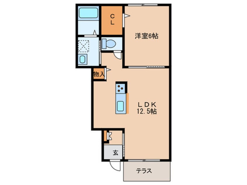 間取図 モンアヴニールC棟