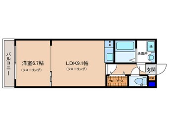 間取図 エクシア京都駅南