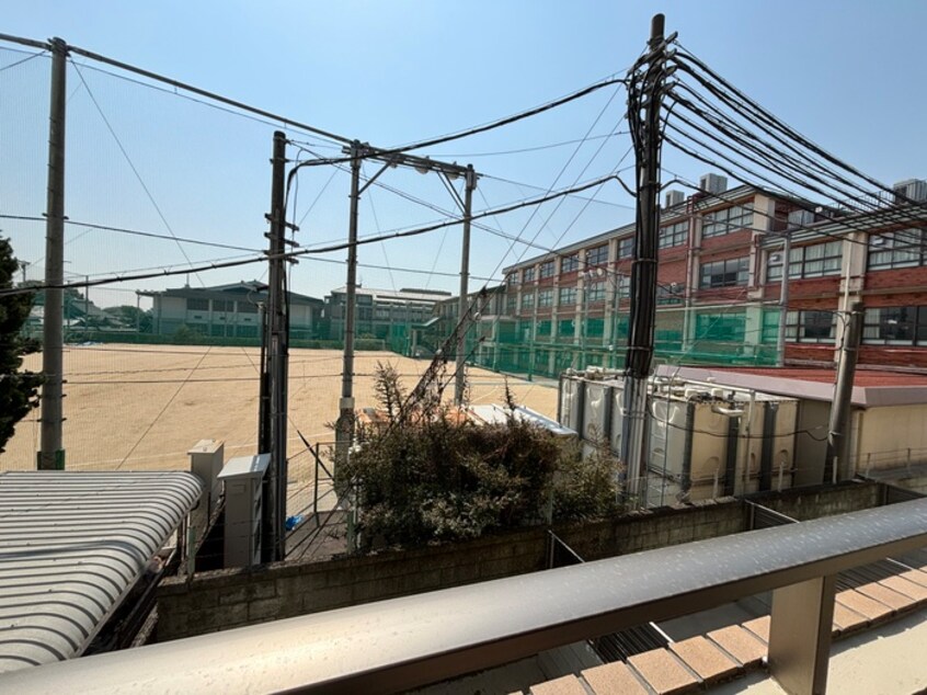 室内からの展望 エクシア京都駅南