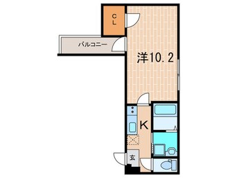 間取図 フジパレス西宮戎Ⅱ番館