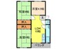 石田団地 3LDKの間取り