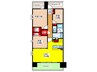 茨木ICOCITY　East Court(601) 3LDKの間取り