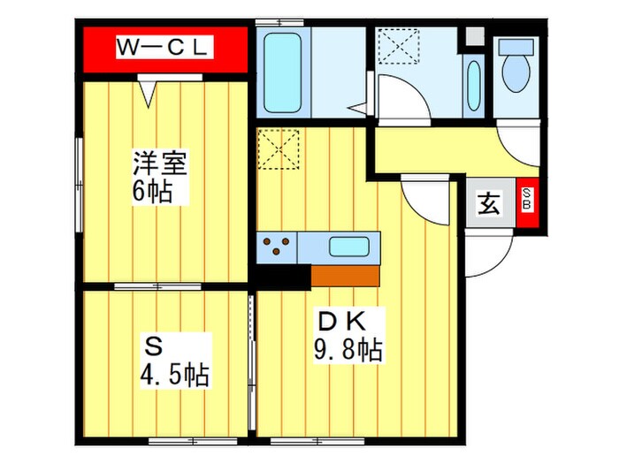間取り図 エスポワール・光
