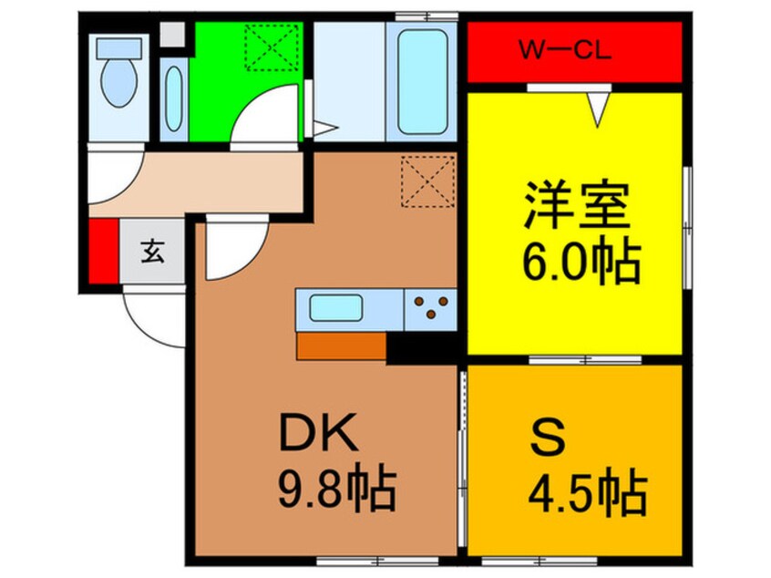 間取図 エスポワール・光