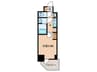 S-RESIDENCE都島Lux 1Kの間取り