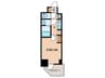 S-RESIDENCE都島Lux 1Kの間取り