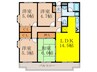 Ｔ・ファミール箕面 4LDKの間取り