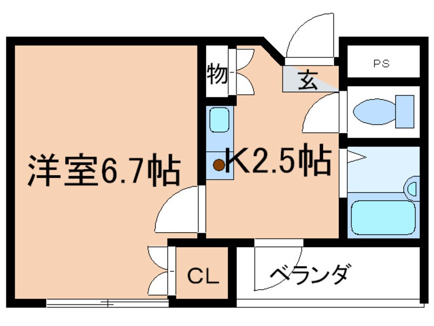 間取図 ADVAN住之江