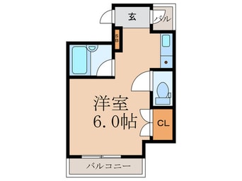 間取図 第2華岡ﾏﾝｼｮﾝ
