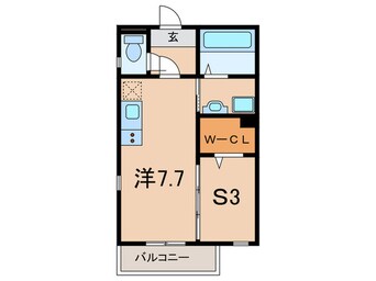 間取図 クリア田町