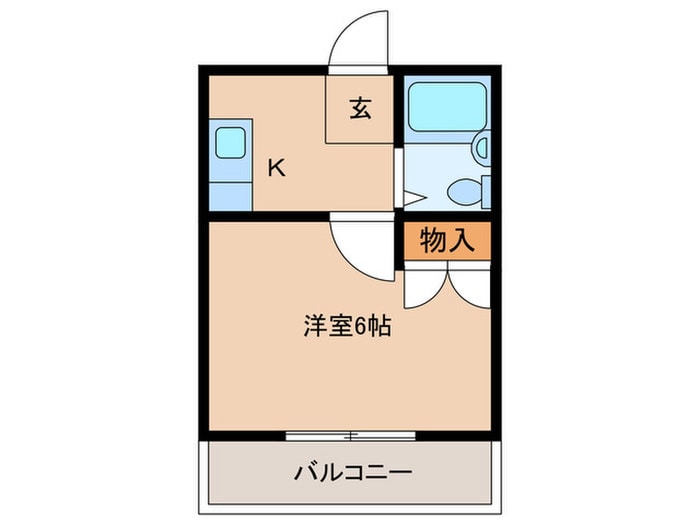 間取り図 Ｄ・Ｈ第２ビル