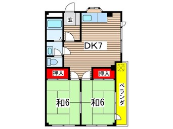 間取図 フェイス武庫之荘