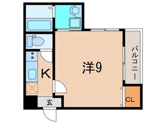 間取図 フジパレス西宮戎Ⅲ番館