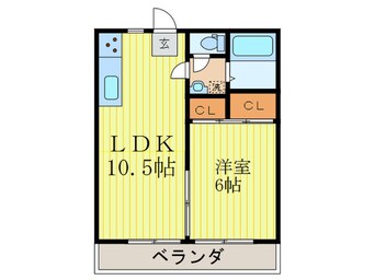 間取図 ガーデンハイツ山本