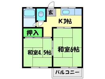 間取図 三国ヶ丘グランドマンション