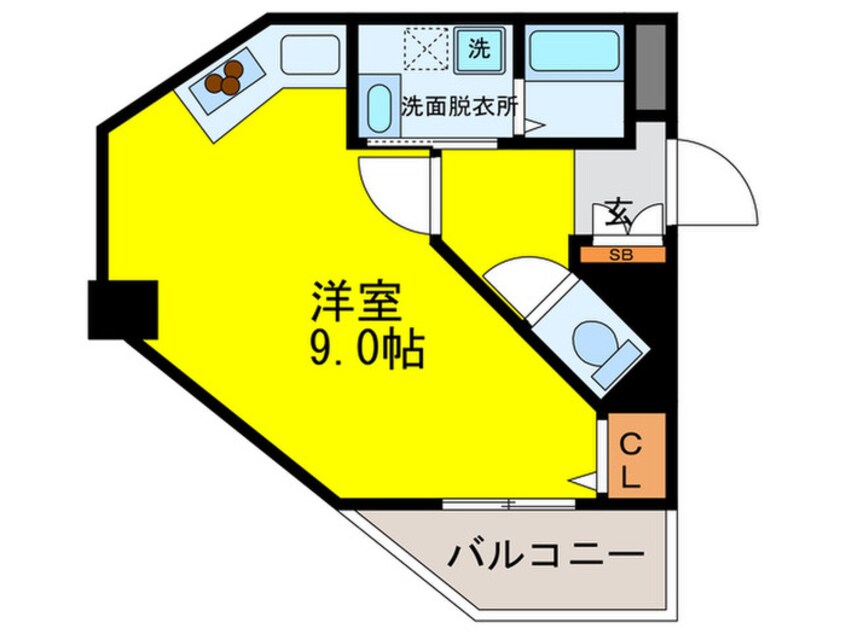 間取図 ハーベスト・メイセイ