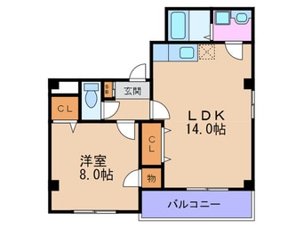 間取図 ヴィサージュ２