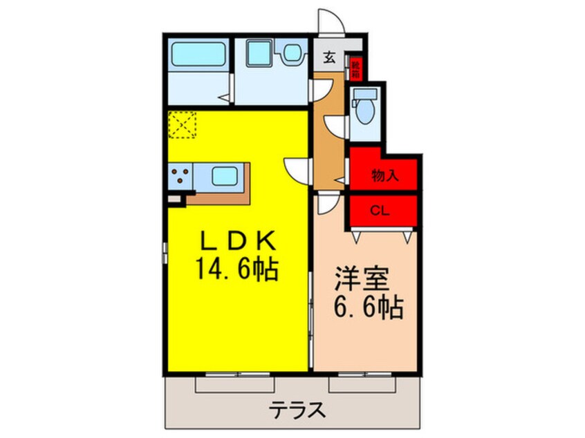 間取図 クオーレ