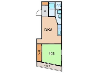 間取図 東山ビル