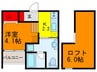 ＡｉｒＣｉｔｙ 1Kの間取り