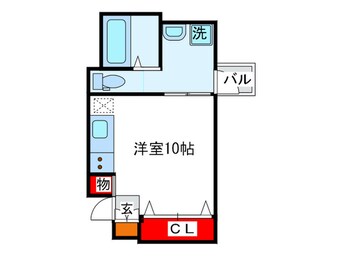 間取図 RIDGE北堀江