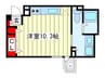 RIDGE北堀江 1Rの間取り