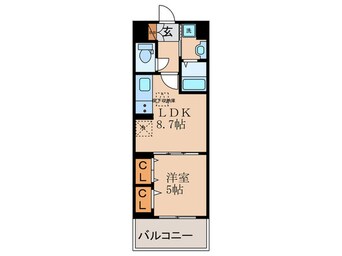 間取図 ルーミナス京田辺