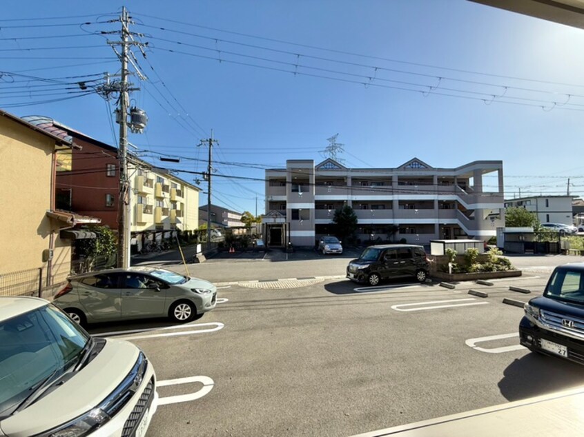 室内からの展望 ルーミナス京田辺