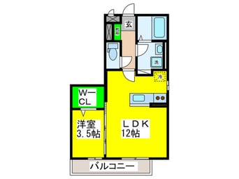 間取図 グランシャリオ鳳