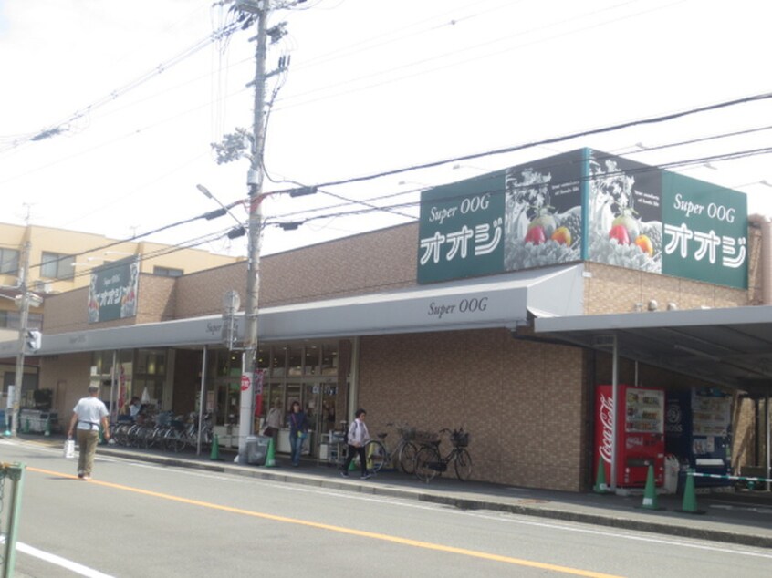 オオジ安堂寺店(スーパー)まで850m ドルミ御願塚