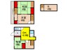 庄内西町2丁目貸家1号室 3DK+Sの間取り