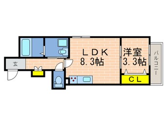 間取図 リミナ元町山手